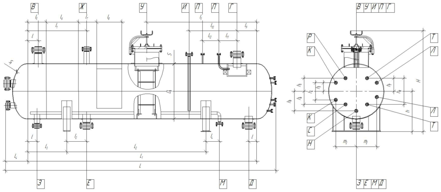 Чертеж НГС-3000